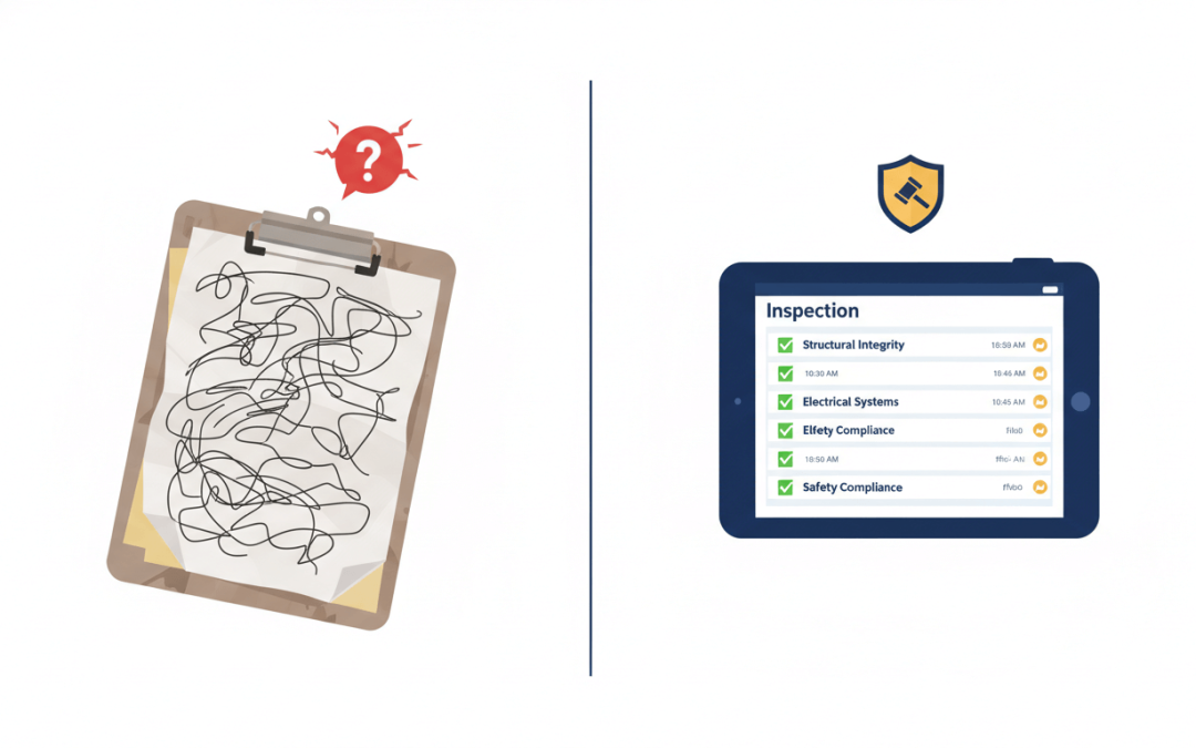 Is Your Restroom Inspection Checklist a Lawsuit Risk? (Digital vs. Paper)